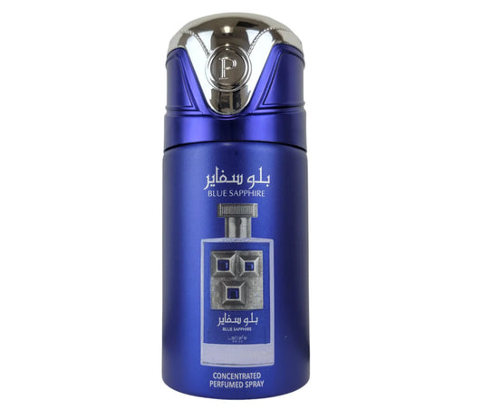 250ml Perfume Spray - Blue Sapphire