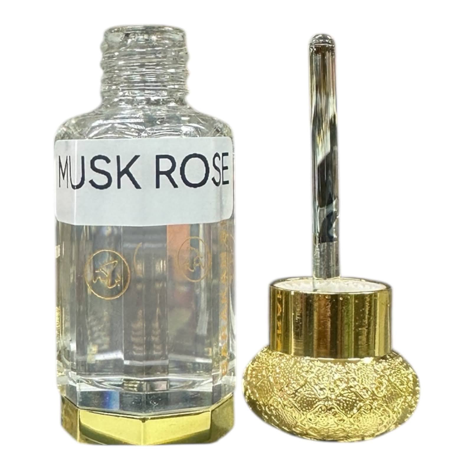 Musk Rose - 12ml Concentrated Attar Perfume Oil Long Lasting Alcohol Free