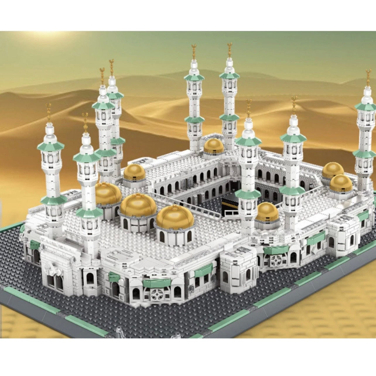 Masjid Al Haram Building Blocks Islamic Toys Great Mosque of Makkah - 2291 Pcs