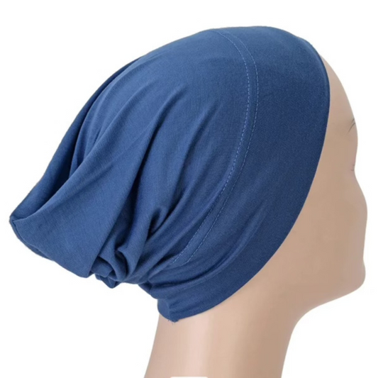 Bonnet Cap - Denim Blue