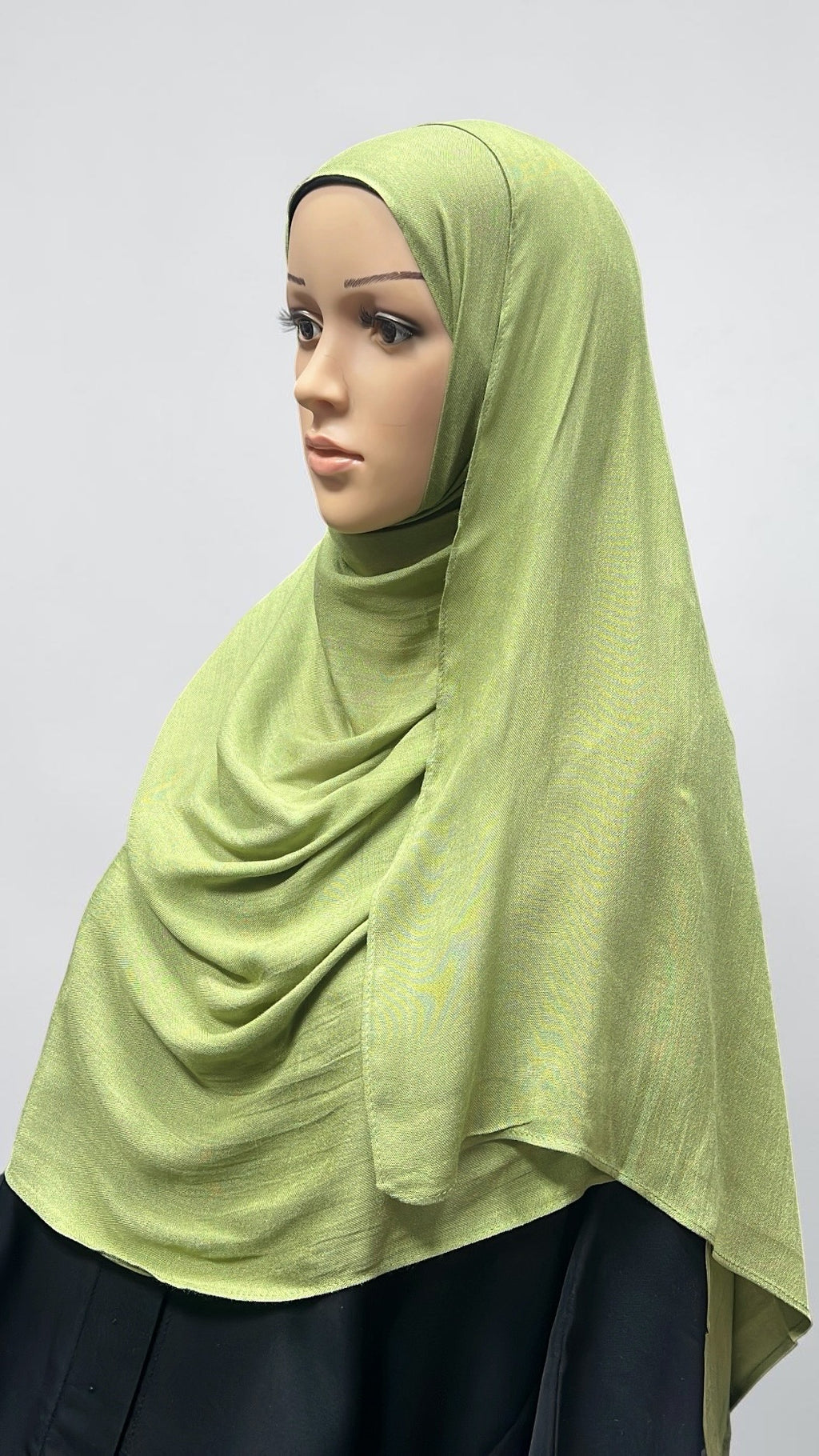 Matcha Standard Modal Hijab – Soft Non-Slip Muslim Hijab Scarf | All-Day Comfort