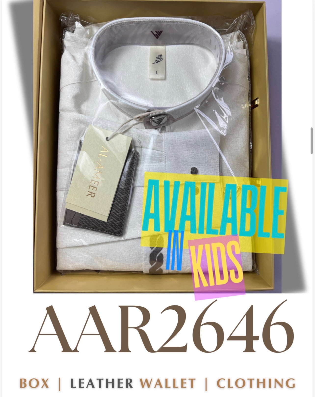 Mens Luxury Thobe AL AMEER - Opulent Mist