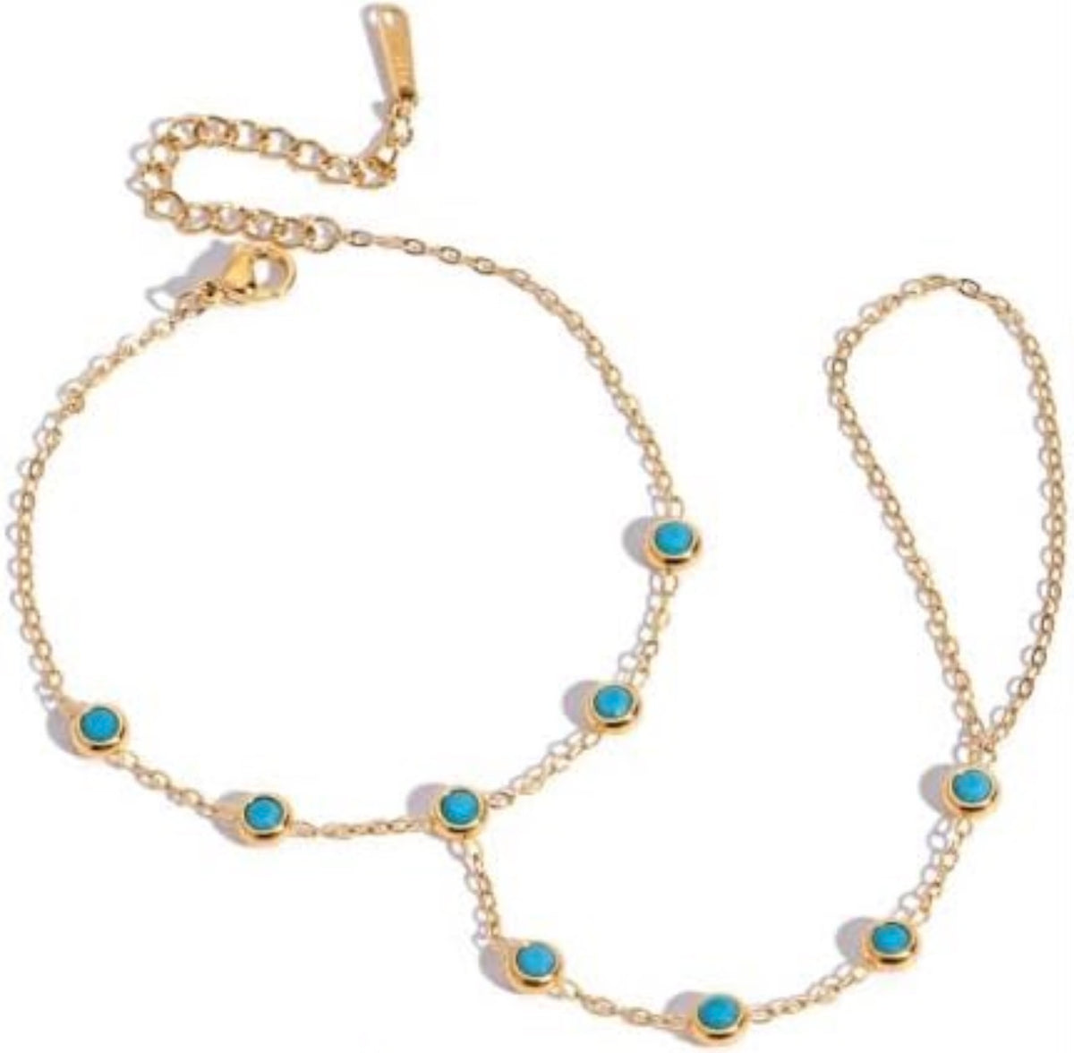 Hand Chain - Blue
