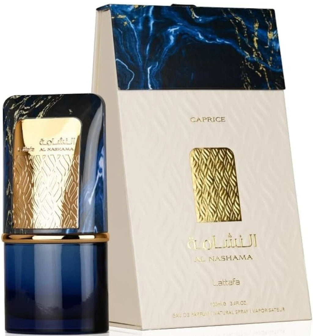 NEW Al Nashama Caprice Lattafa Perfume Spray Cologne EDP 100mL 3.4fl oz