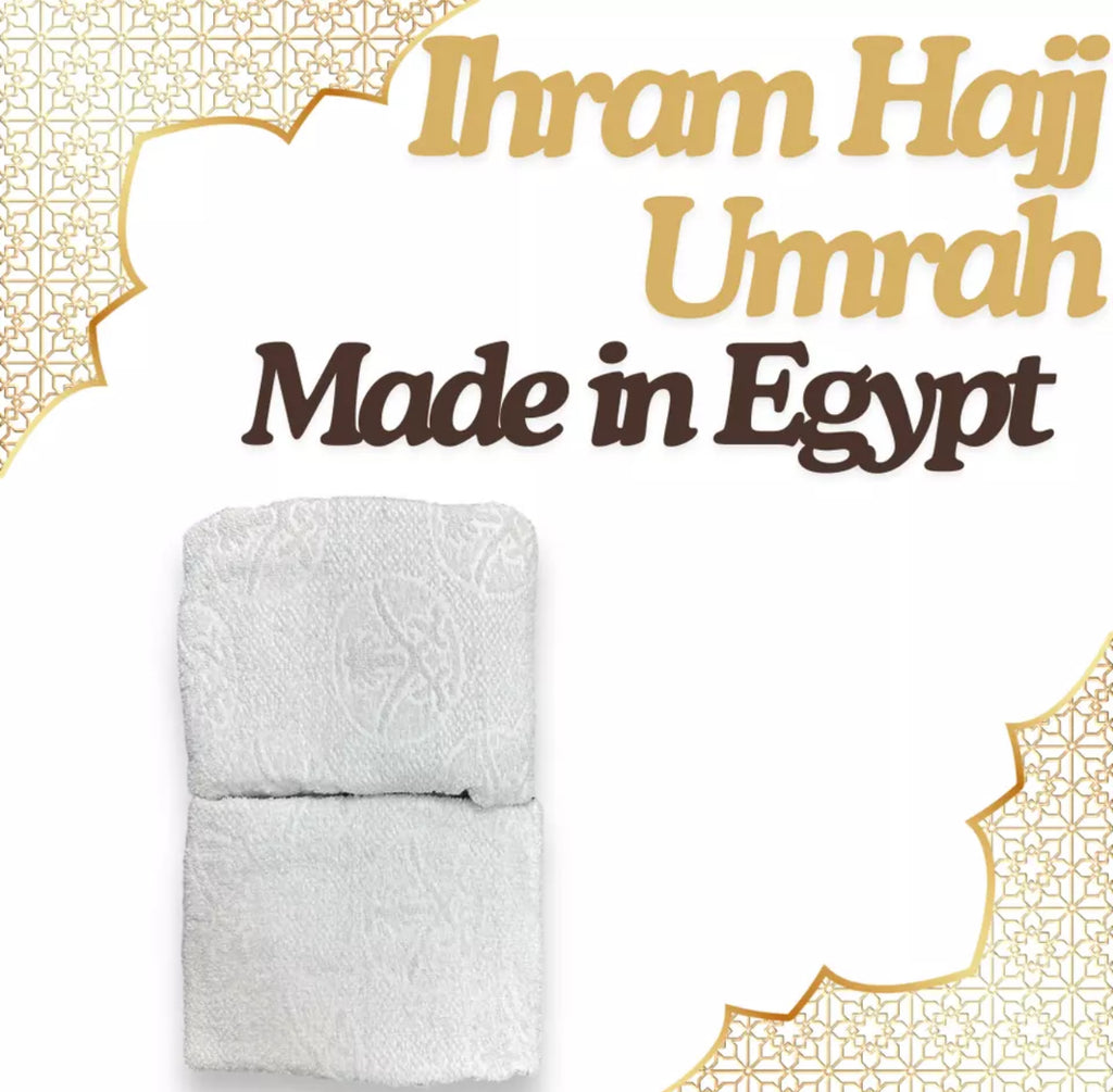 Mens Ihram with Built-in Belt