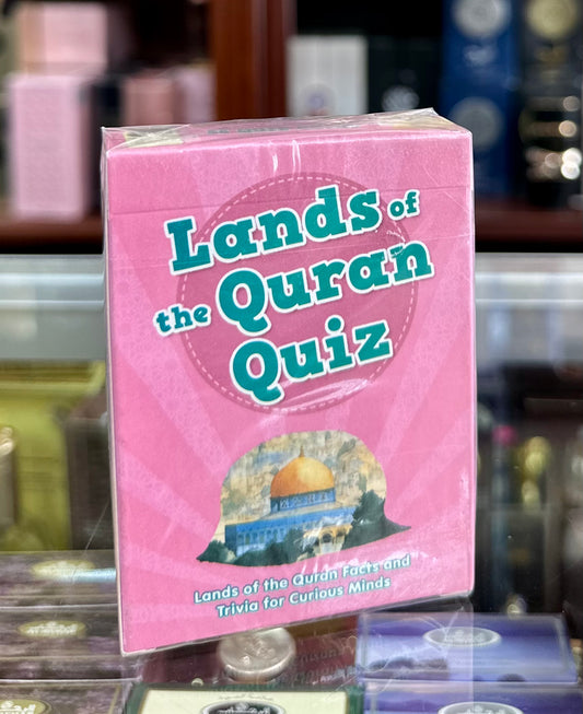 LANDS OF THE QURAN QUIZ CARDS (Pocket Sized)