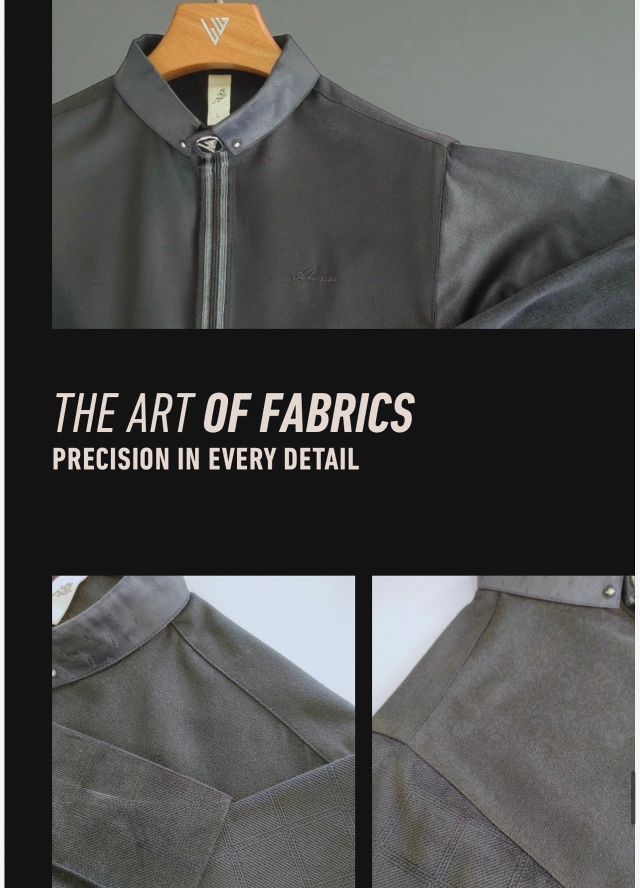 Mens Luxury Thobe AL AMEER - The Vanguard