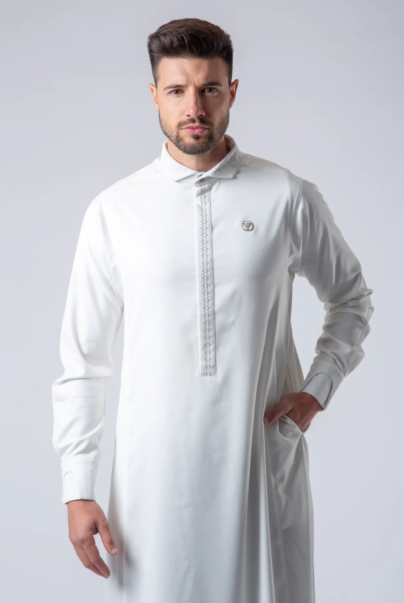 Mens Thobe AL AMEER - White