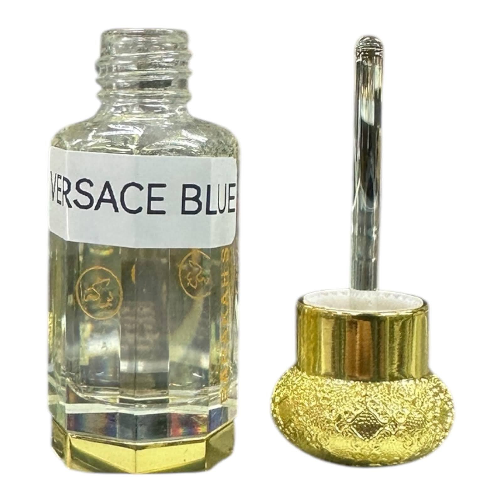 Versace Blue - 12ml Concentrated Attar Perfume Oil Long Lasting Alcohol Freei