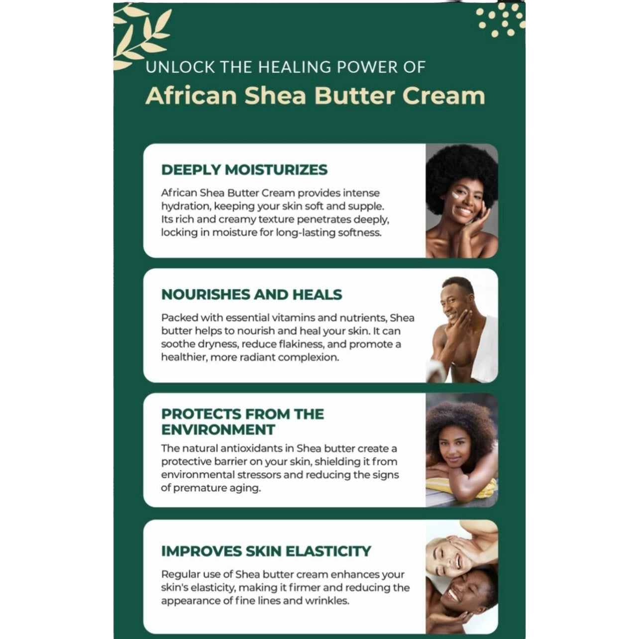 African Shea Butter Cream - 4oz