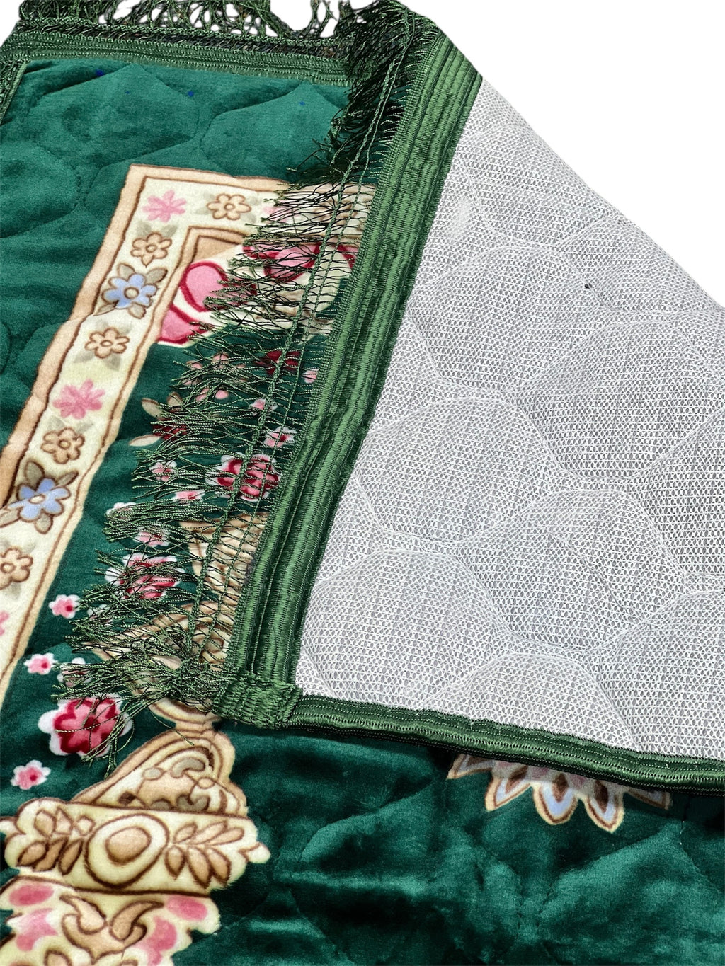 Padded Prayer Rug - Green