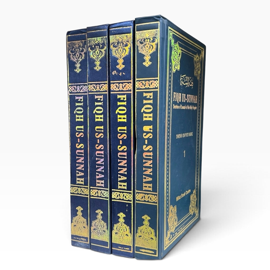 [4 VOLUME SET] Fiqh-us-Sunnah - Doctrine of Sunnah of the Holy Prophet by Sheikh Sayyid Sabiq