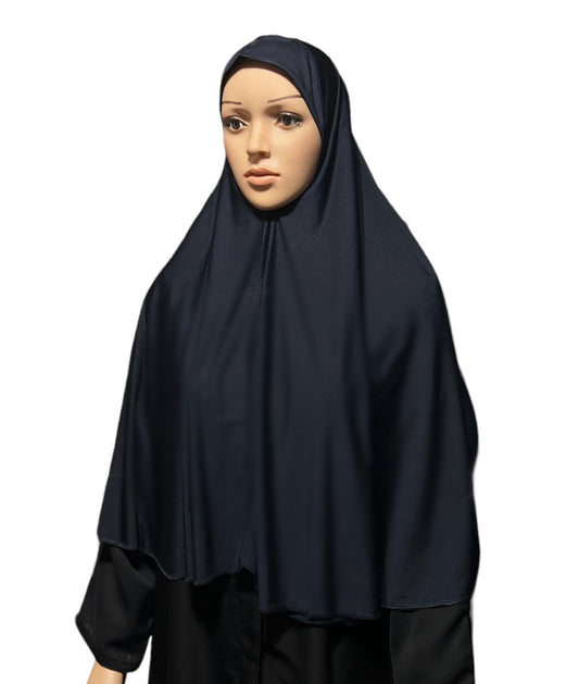 XXL Lycra Hijab - Navy Blue