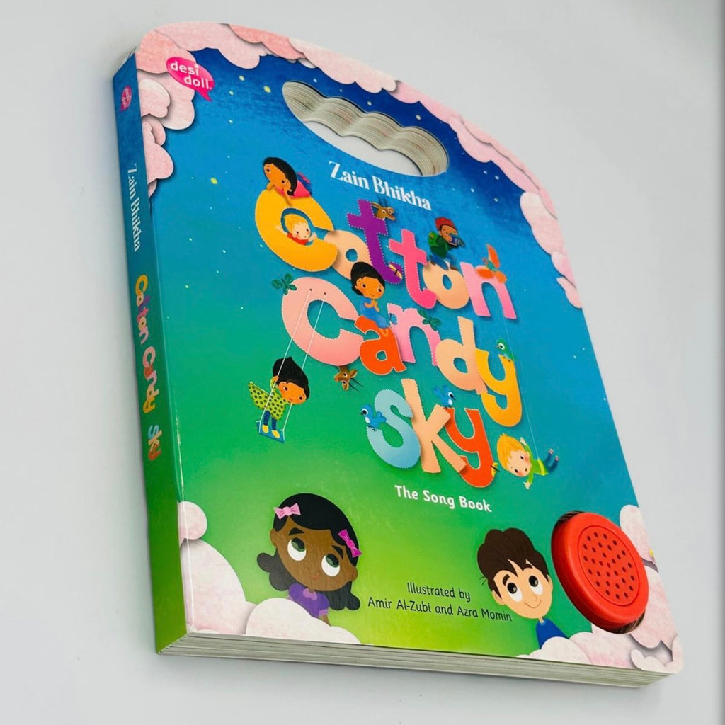 Cotton Candy Sky – Song Book | Interactive Islamic Nasheed Book for Kids