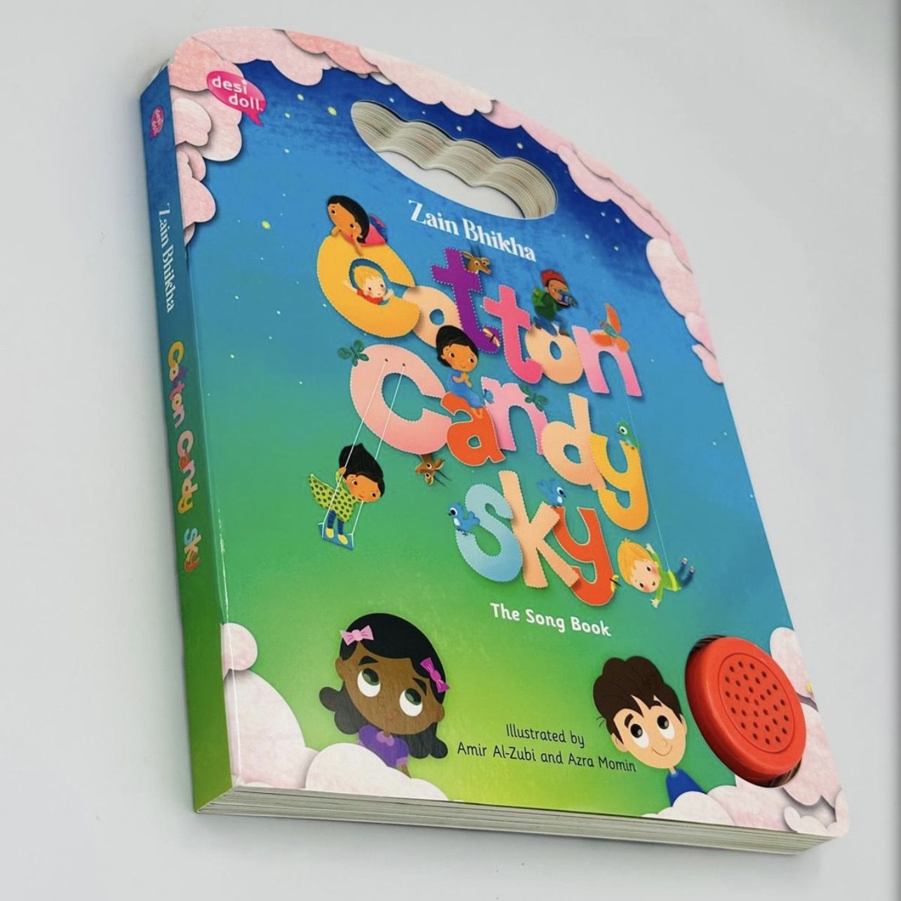 Cotton Candy Sky – Song Book | Interactive Islamic Nasheed Book for Kids