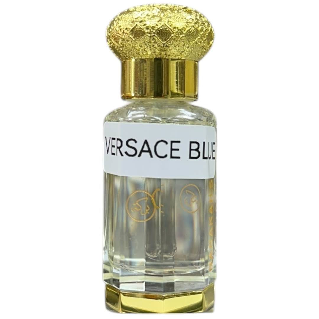 Versace Blue - 12ml Concentrated Attar Perfume Oil Long Lasting Alcohol Freei