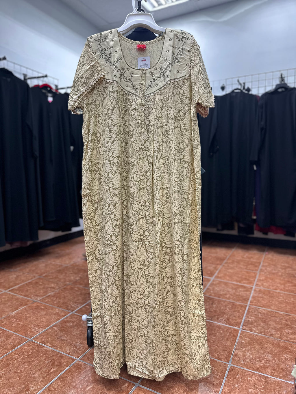 Short Sleeve Alpine Maxi Nightgowns