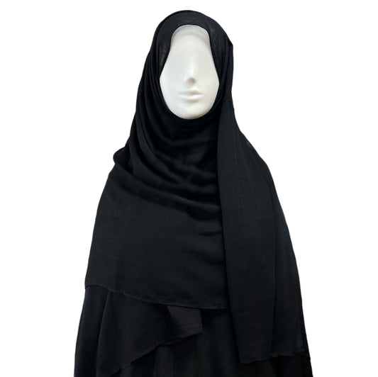 Modal Hijab - Black