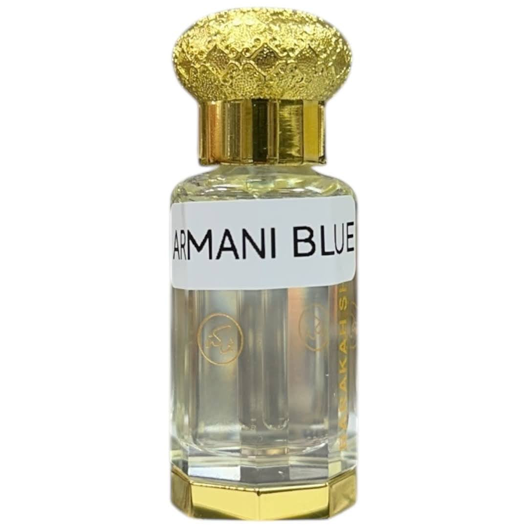 Armani Blue - 12ml Concentrated Attar Perfume Oil Long Lasting Alcohol Free