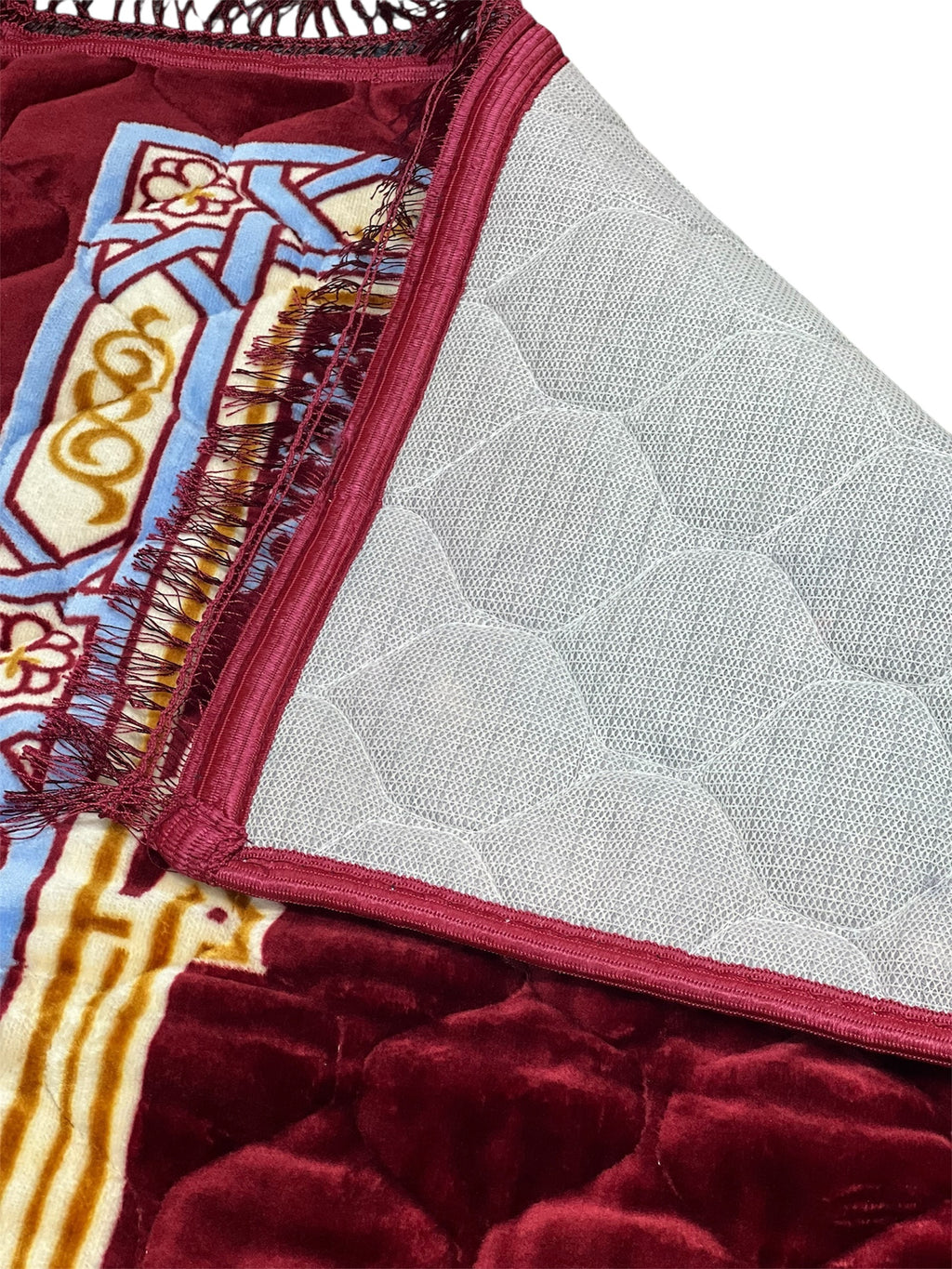 Padded Prayer Rug - Maroon