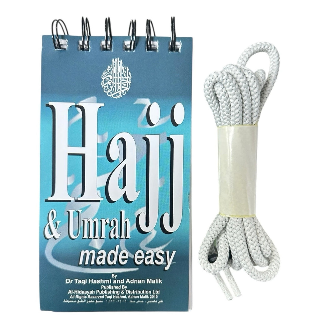 Hajj and Umrah Made Easy By Dr. Taqi Hashmi and Adnan Malik Spiral Guide Book
