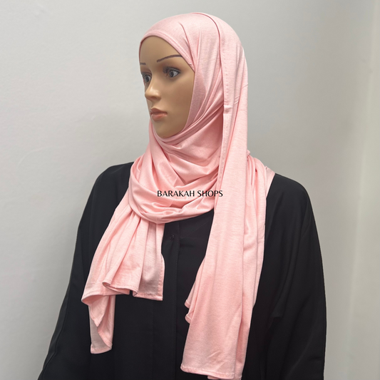 Small Jersey Hijab - Light Pink