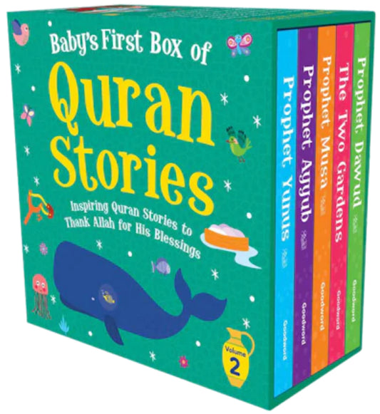 BABY’S FIRST BOX OF QURAN STORIES - 2 (Set of 5 Books)