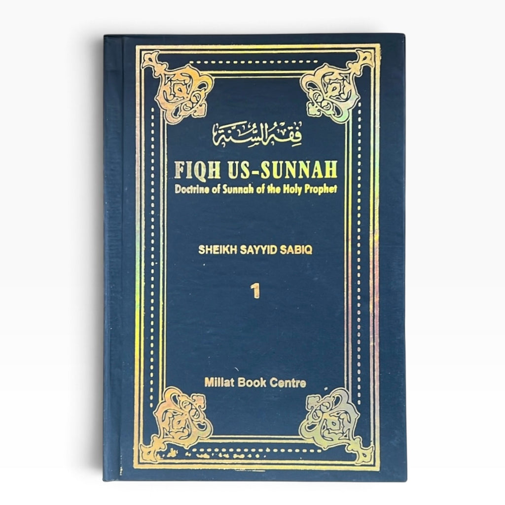 [4 VOLUME SET] Fiqh-us-Sunnah - Doctrine of Sunnah of the Holy Prophet by Sheikh Sayyid Sabiq