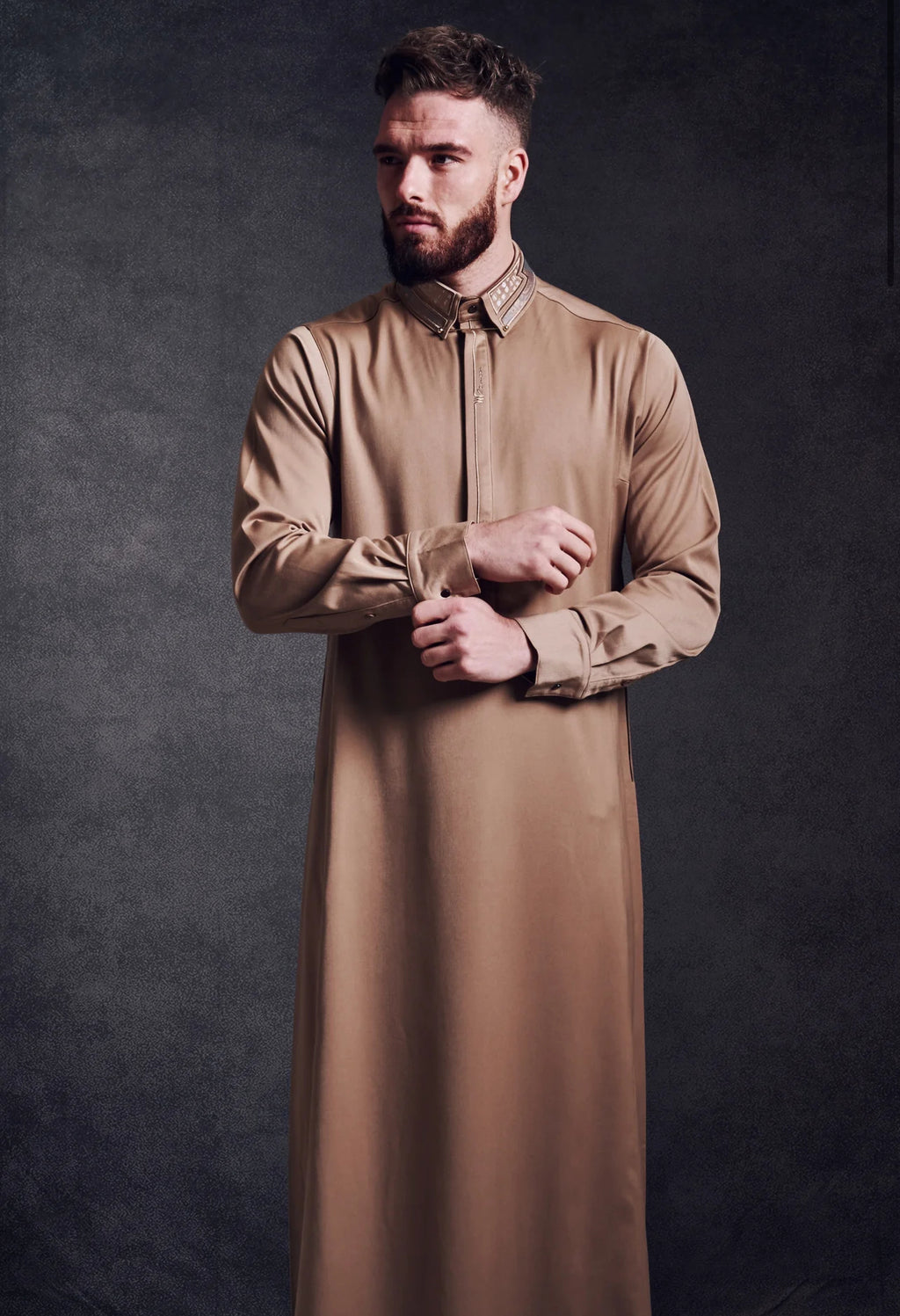 Mens Thobe AL AMEER - Tan