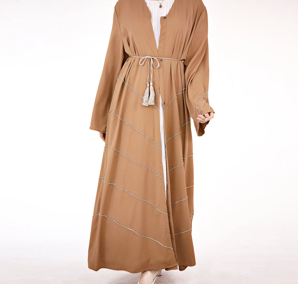 Rhinestone Abaya