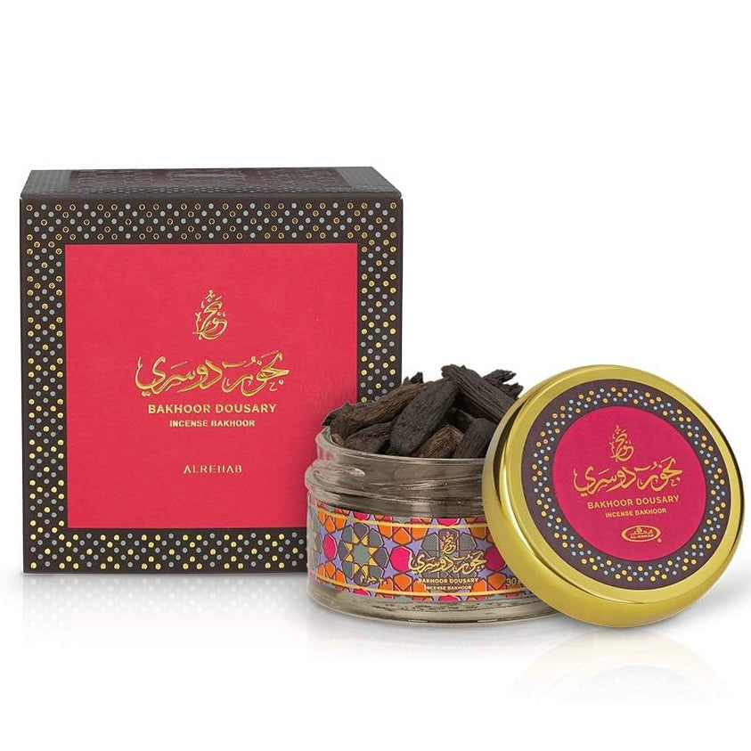 Al Rehab Bakhoor Dousary Jar - 30g