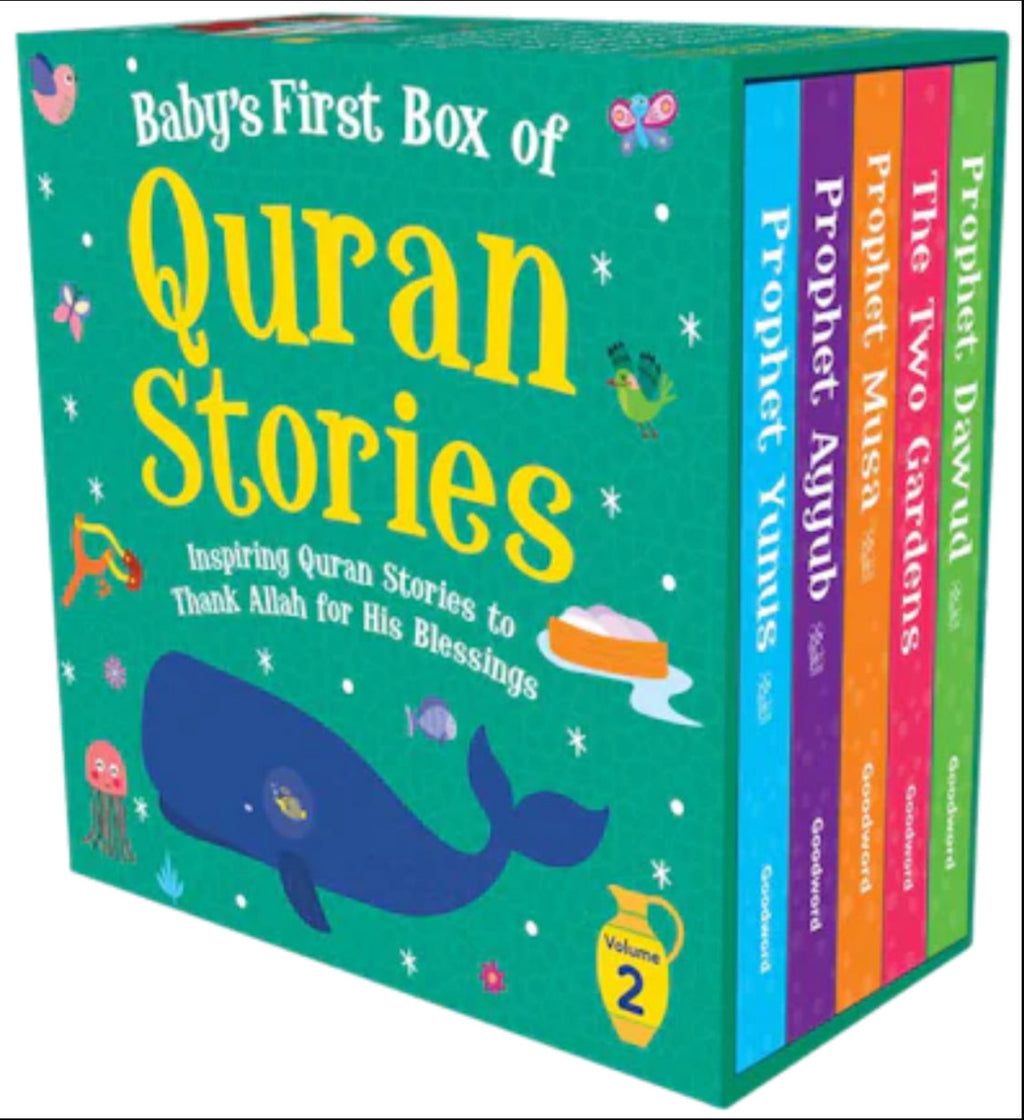 BABY’S FIRST BOX OF QURAN STORIES - 1 (Set of 5 Books)