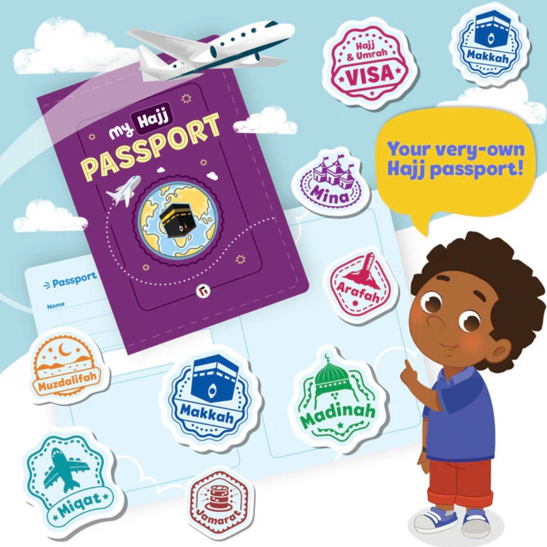 Hajj & Umrah Activity Book (Big Kids 8+)