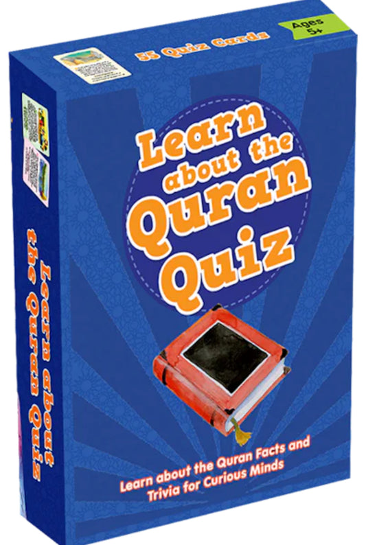 LEARN ABOUT THE QURAN QUIZ CARDS (Pocket Sized)