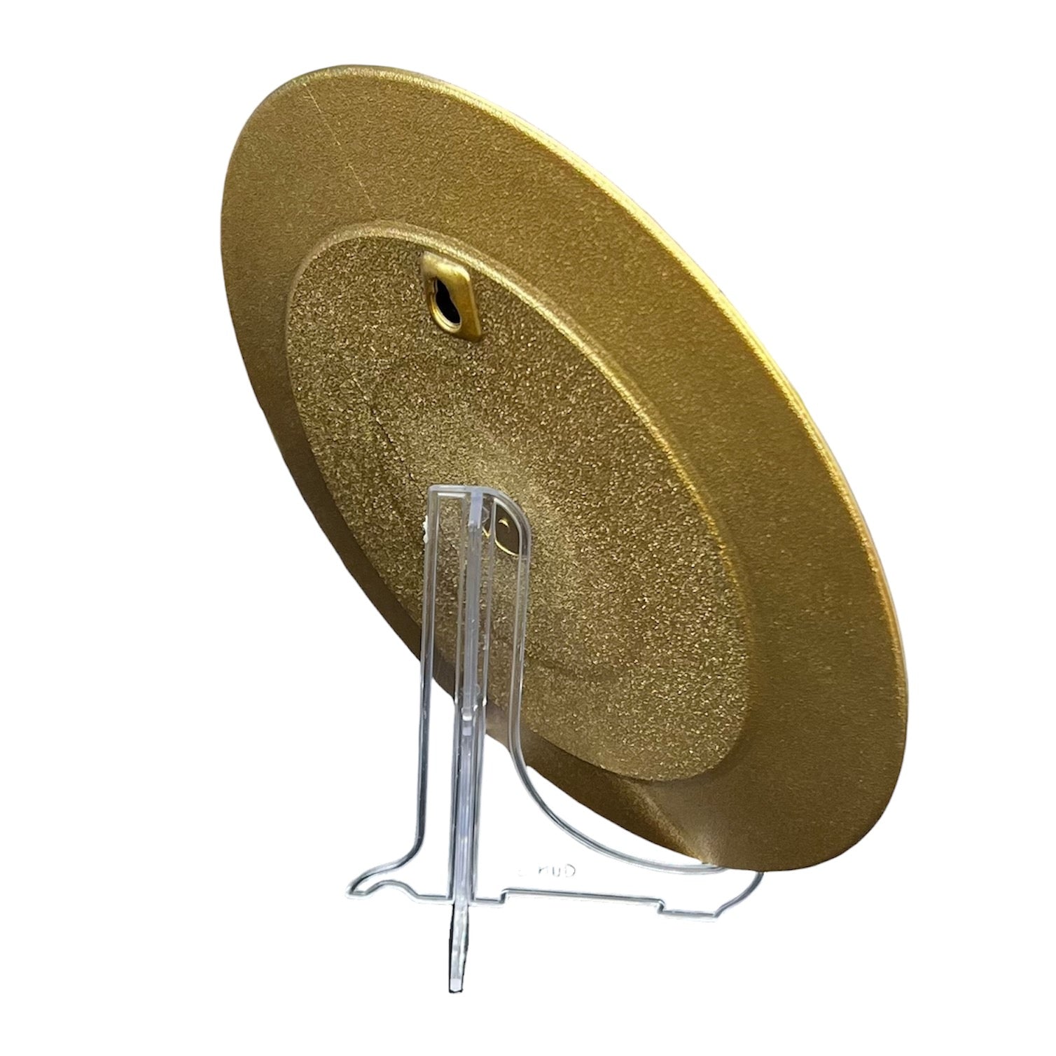 Islamic Decor Gold Plate with Stand - Ayatul Kursi
