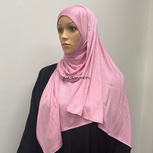 Small Jersey Hijab - Pink