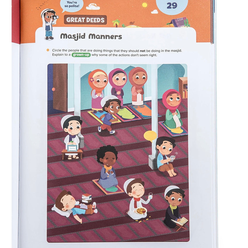 Ramadan Activity Book (Big Kids 8+)