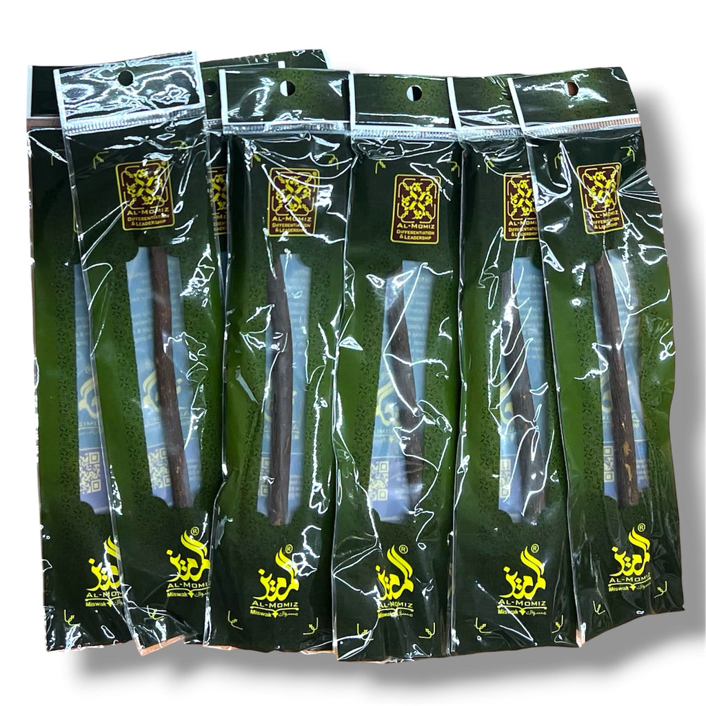 Al Momiz Miswak - Natural Toothbrush Sewak Chewing Stick Zaytoon Tree Oral Hygiene