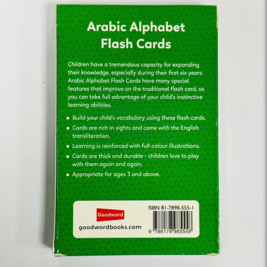 Arabic Alphabet Flash Cards Flashcards - 28 cards