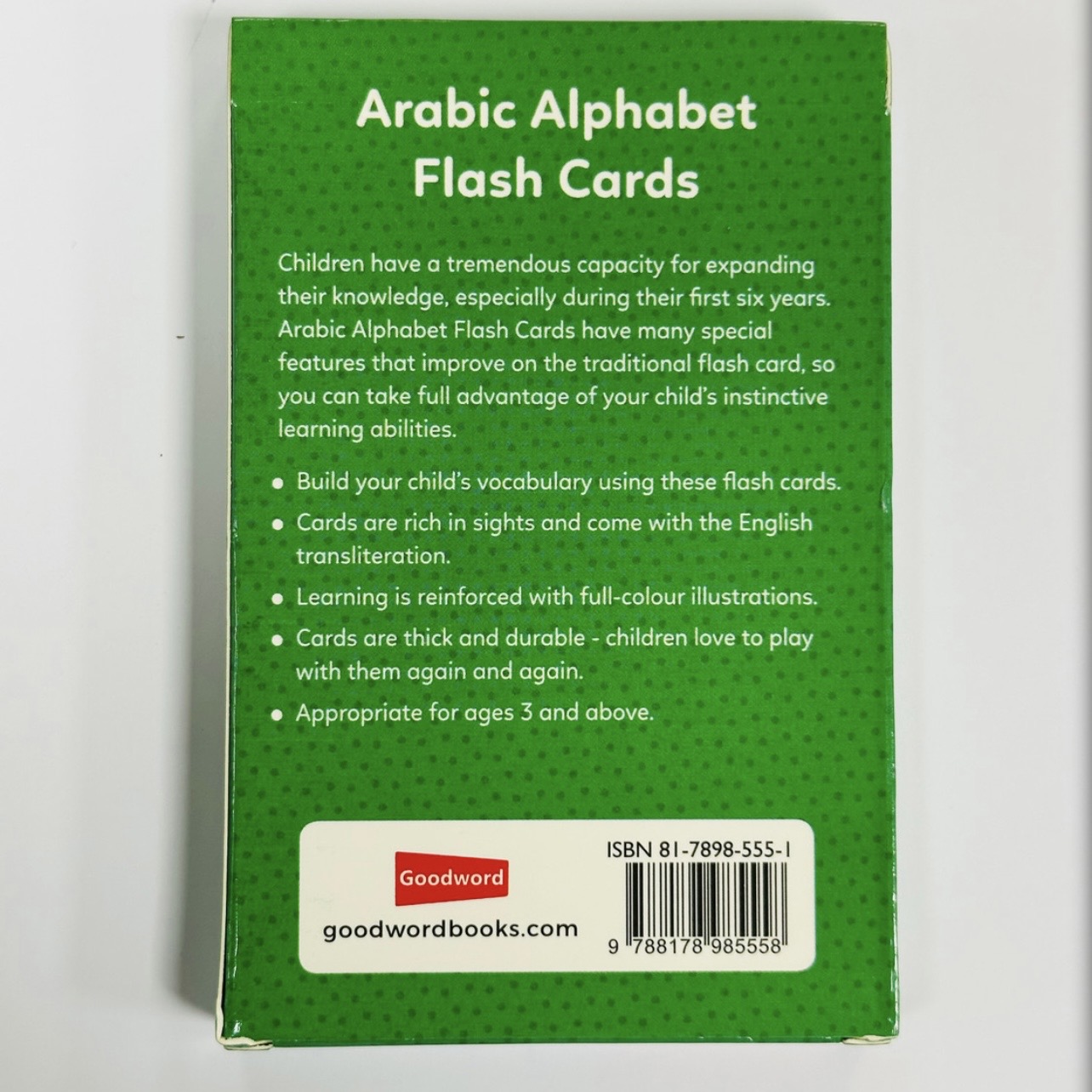 Arabic Alphabet Flash Cards Flashcards - 28 cards