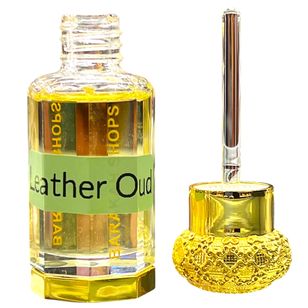 Leather Oud - 12ml Concentrated Attar Perfume Oil Long Lasting Alcohol Free