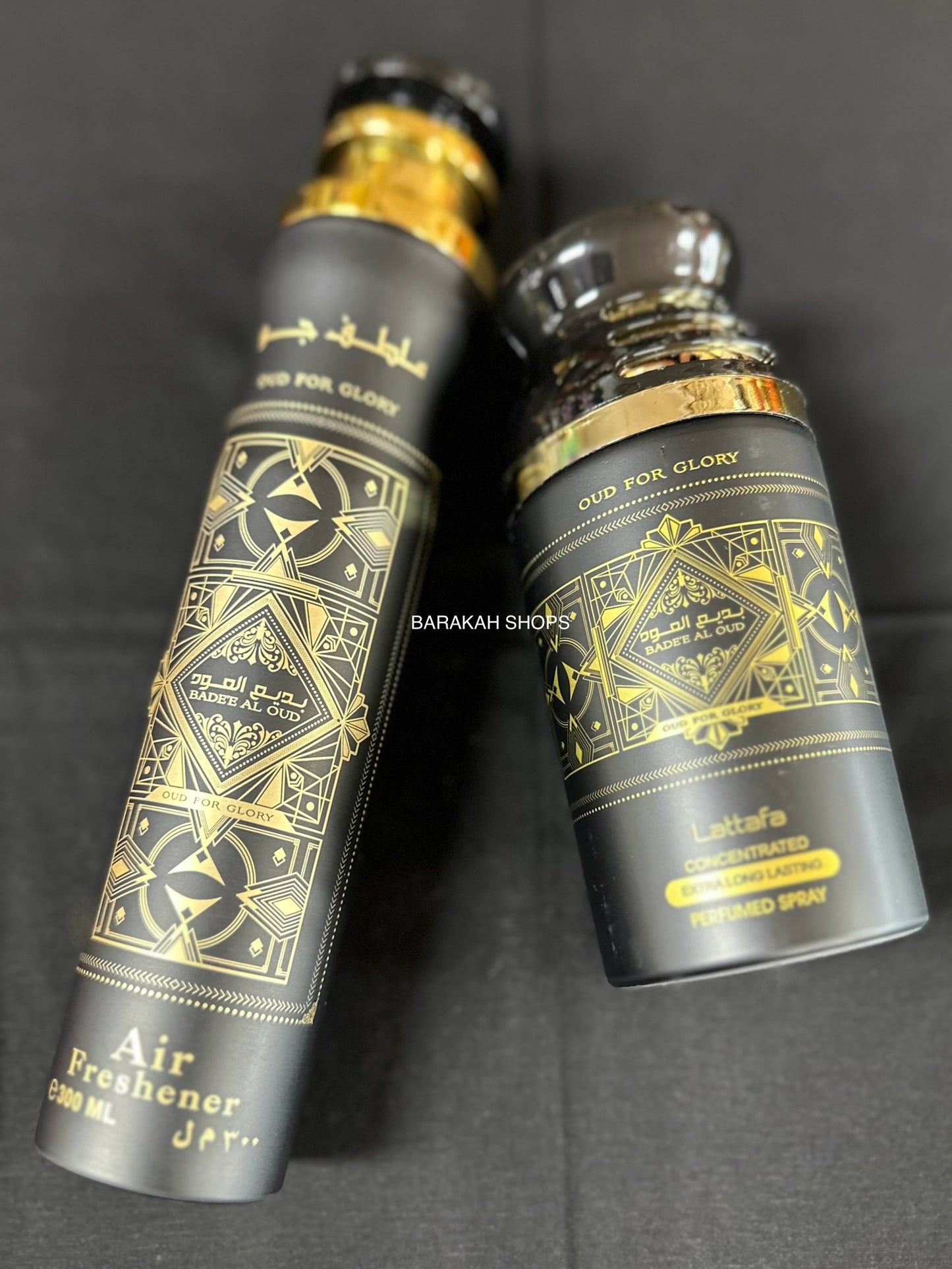 (BUNDLE) Badee Al Oud For Glory Air Freshener + Badee Al Oud For Glory Perfume Spray