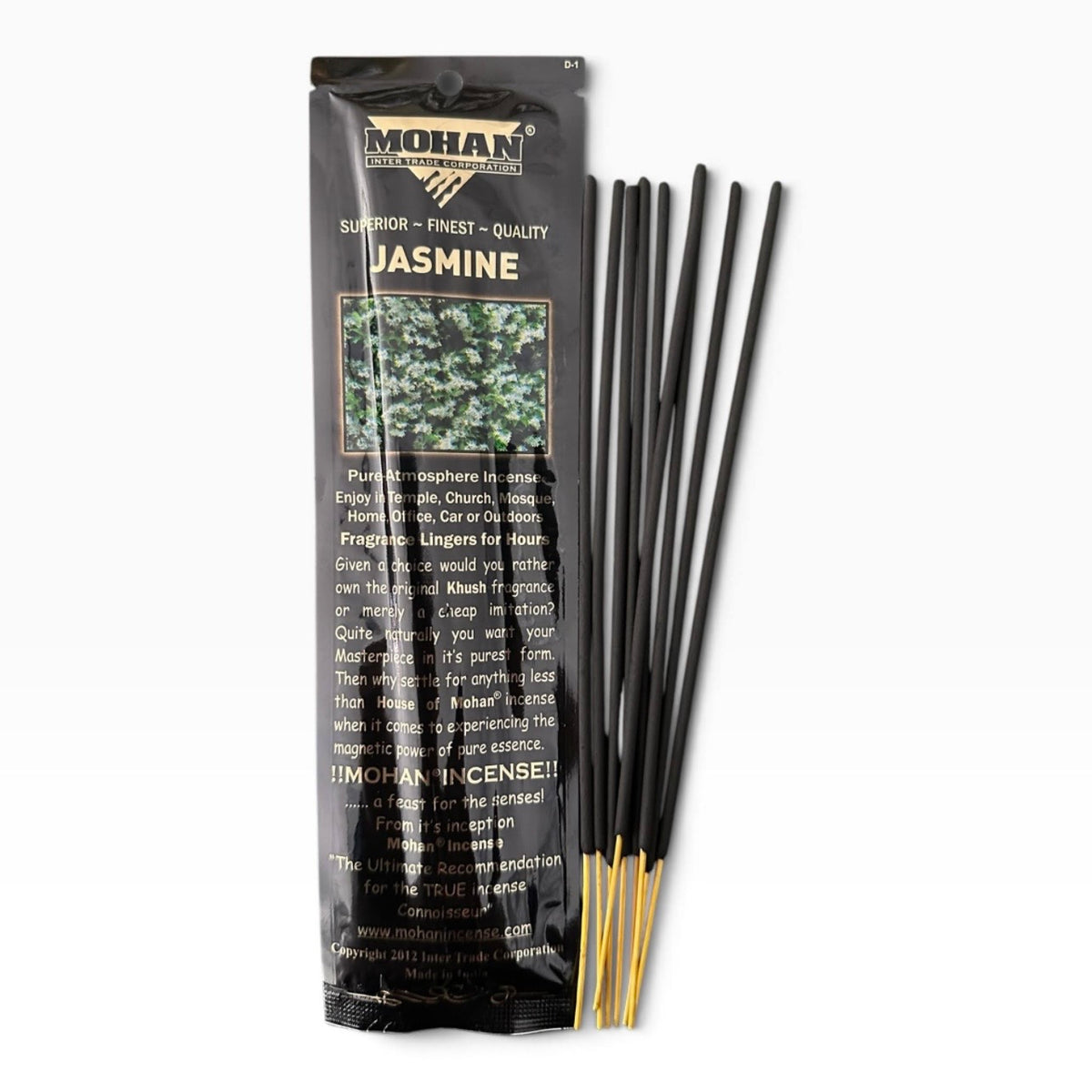 (3 PACK) House of Mohan - Jasmine Incense Stick