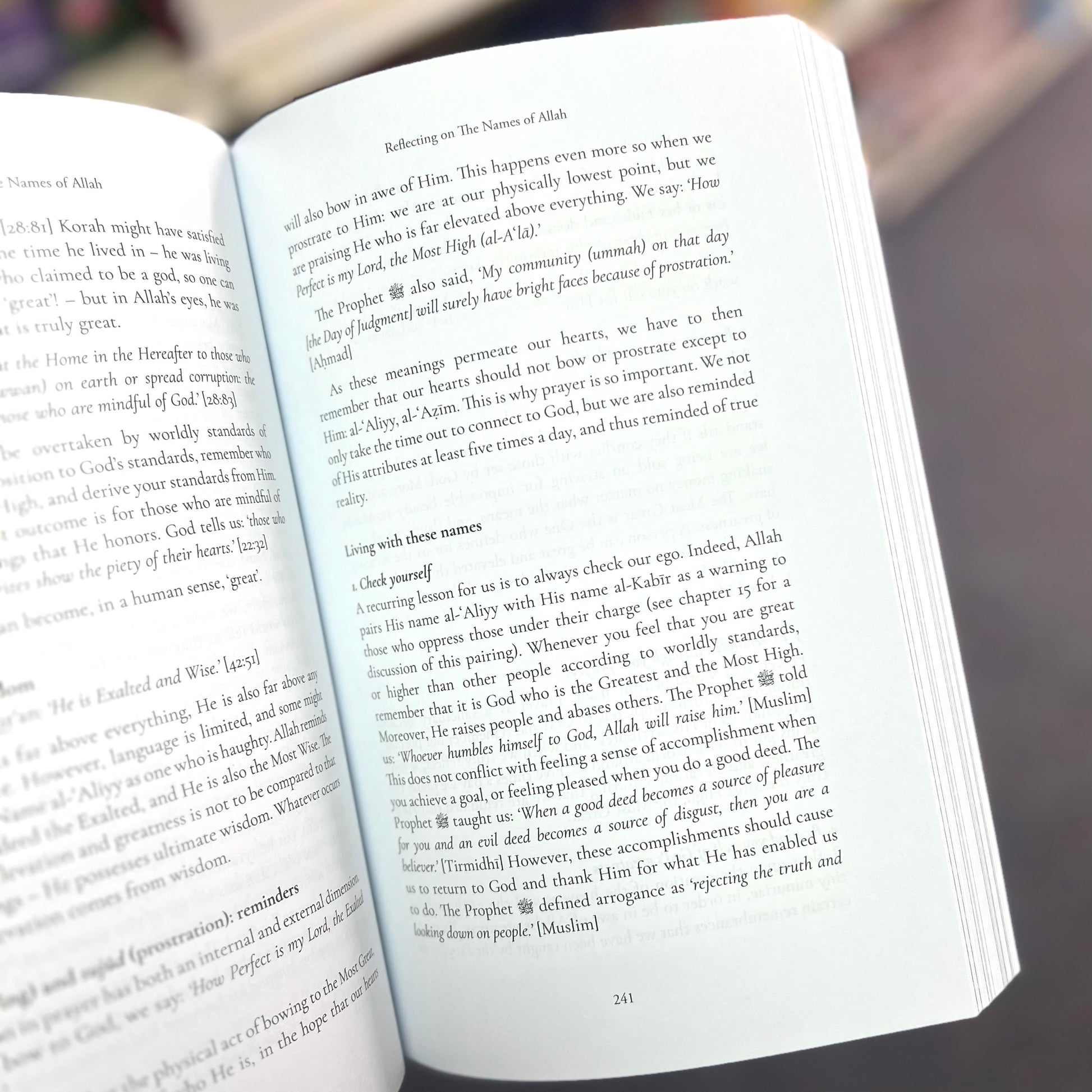 Reflecting on the Names of Allah - Understanding and Connecting to God in our Daily Lives