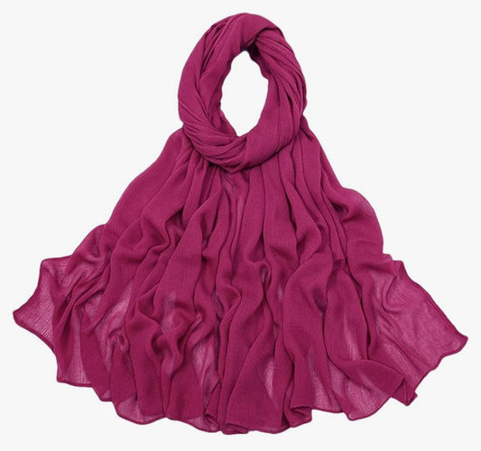 Crinkle Rayon - Magenta