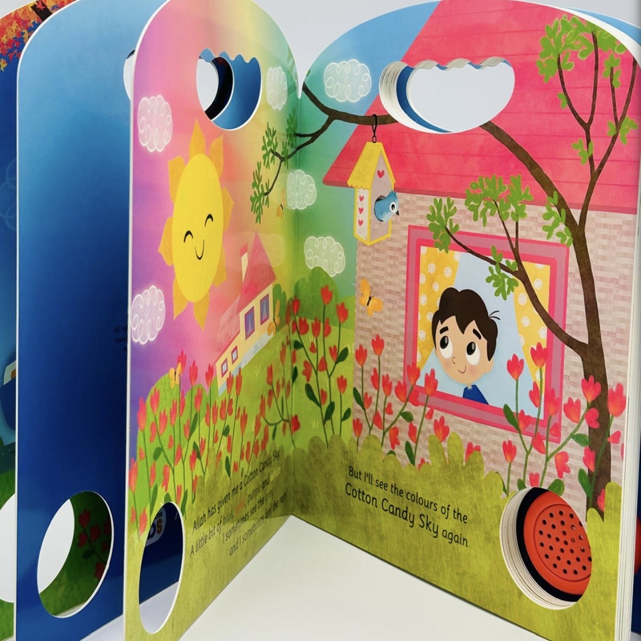 Cotton Candy Sky – Song Book | Interactive Islamic Nasheed Book for Kids