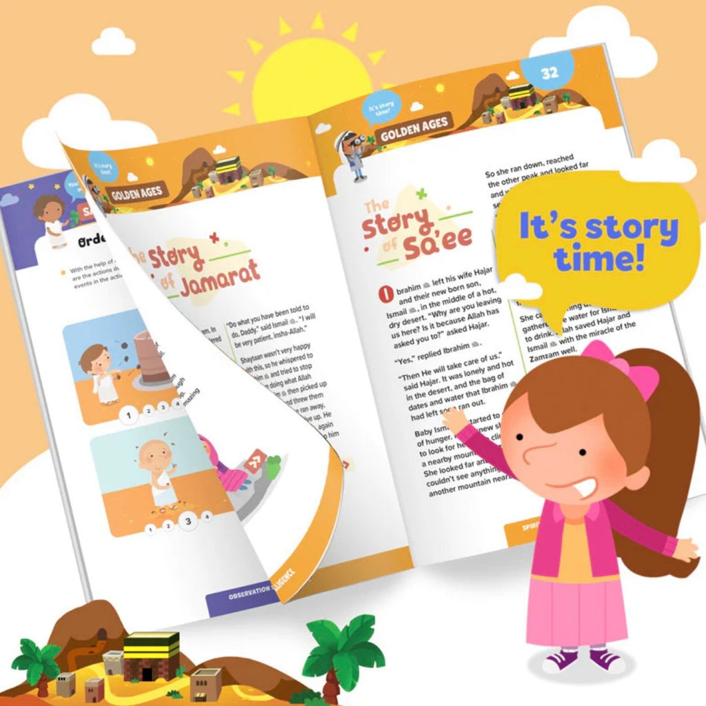 Hajj & Umrah Activity Book (Little Kids 5+)