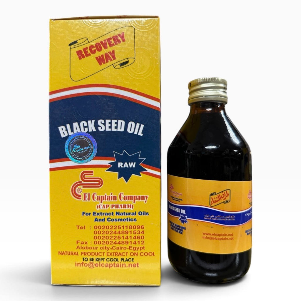 Raw Black Seed Oil - 250ml Recovery Way