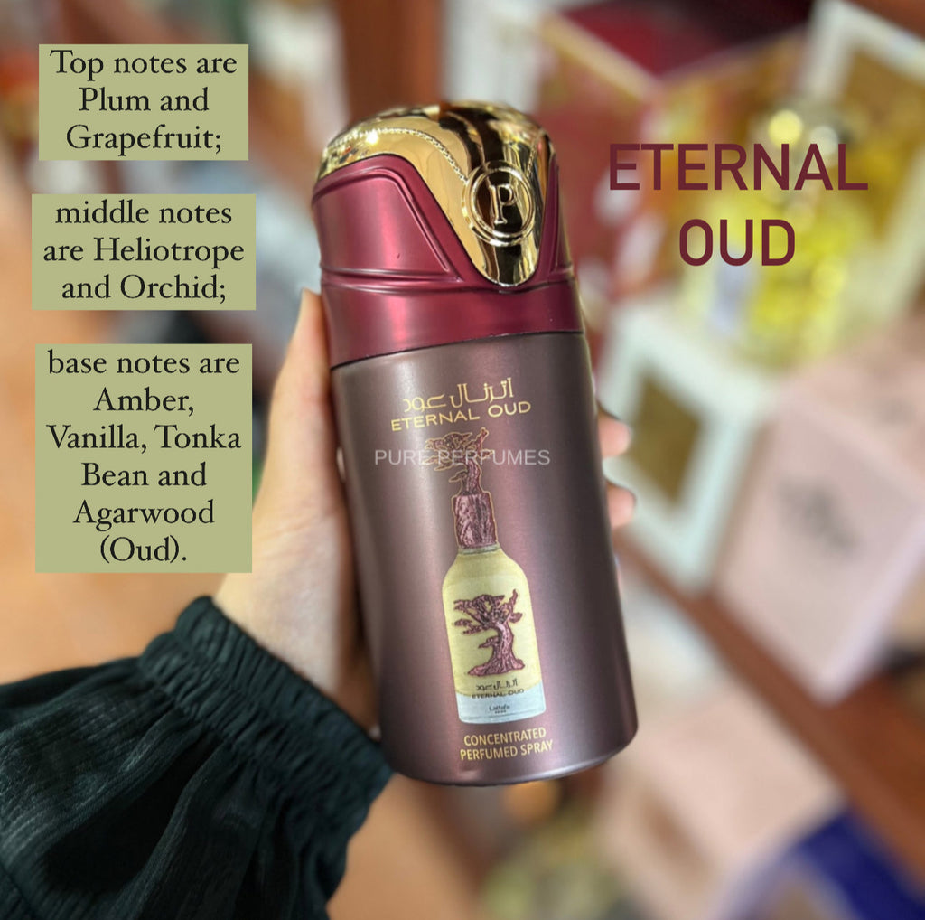 250ml Perfume Spray - Eternal Oud