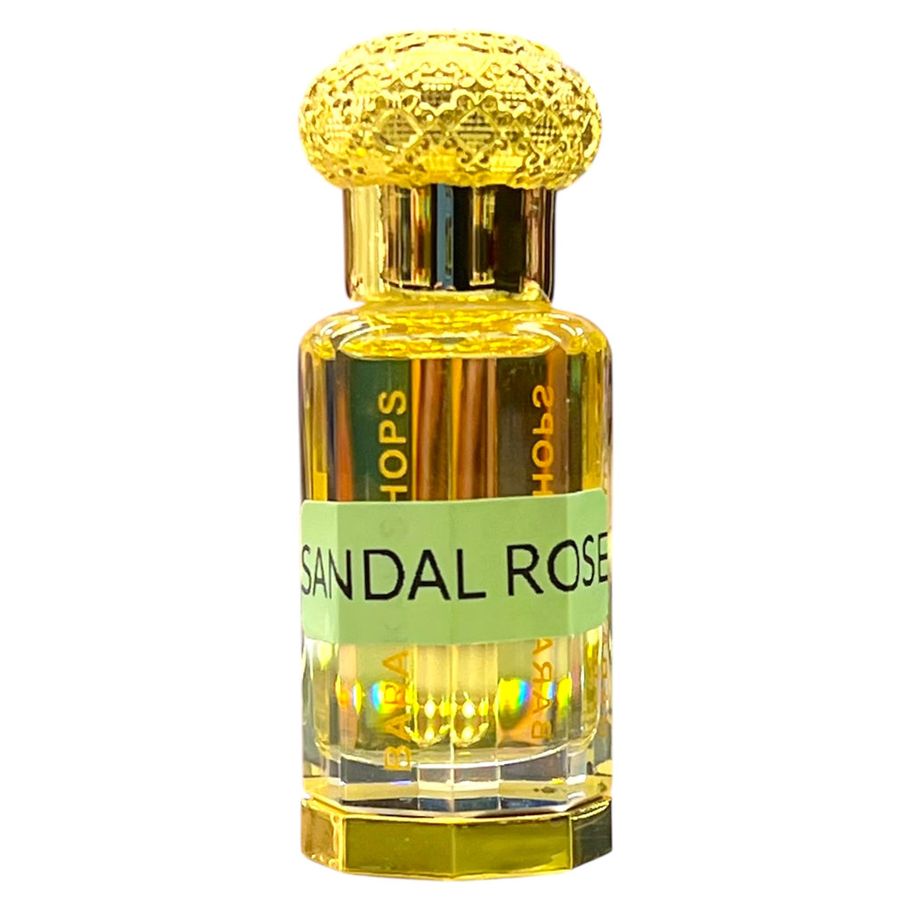 Sandal Rose - 12ml Concentrated Attar Perfume Oil Long Lasting Alcohol Free